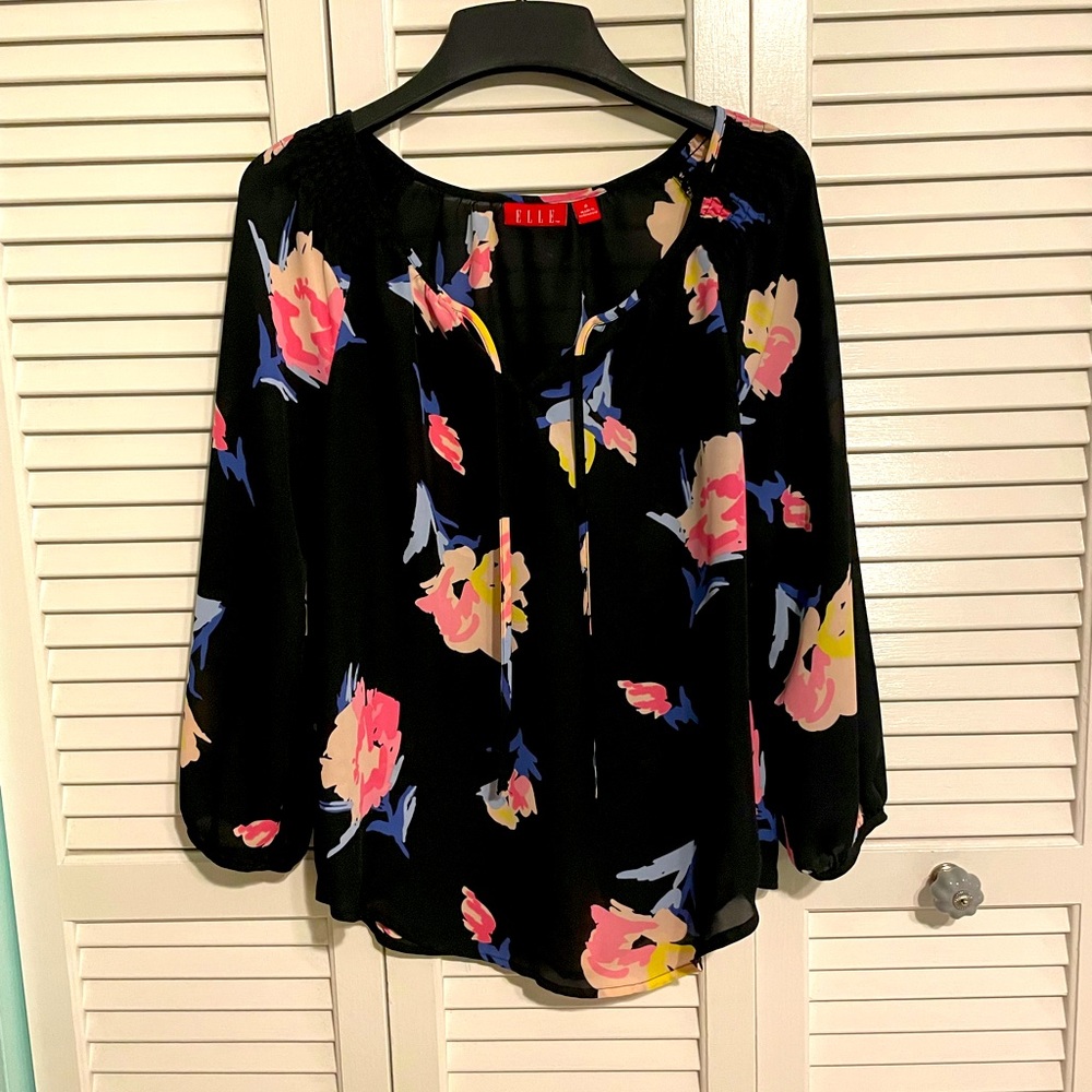 Sheer dress shirt